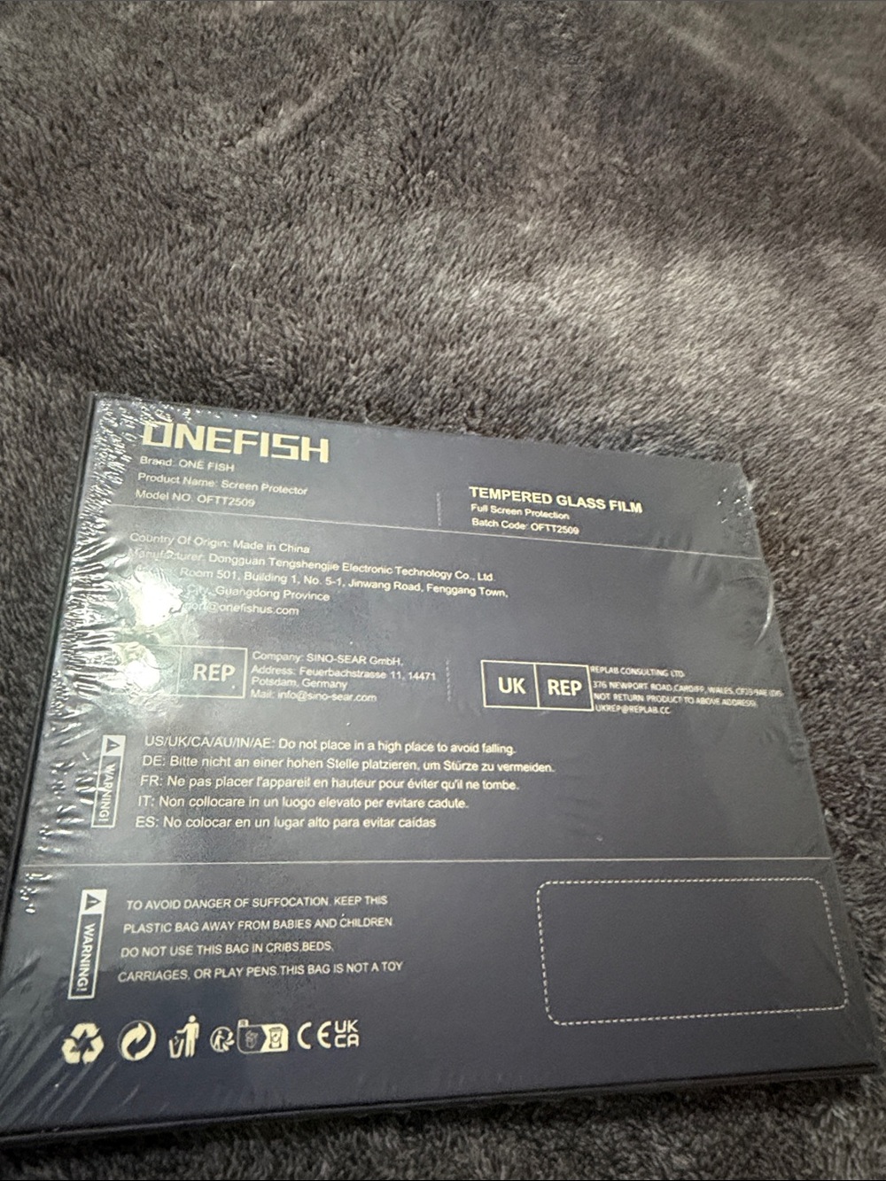 Screen Protector - Black